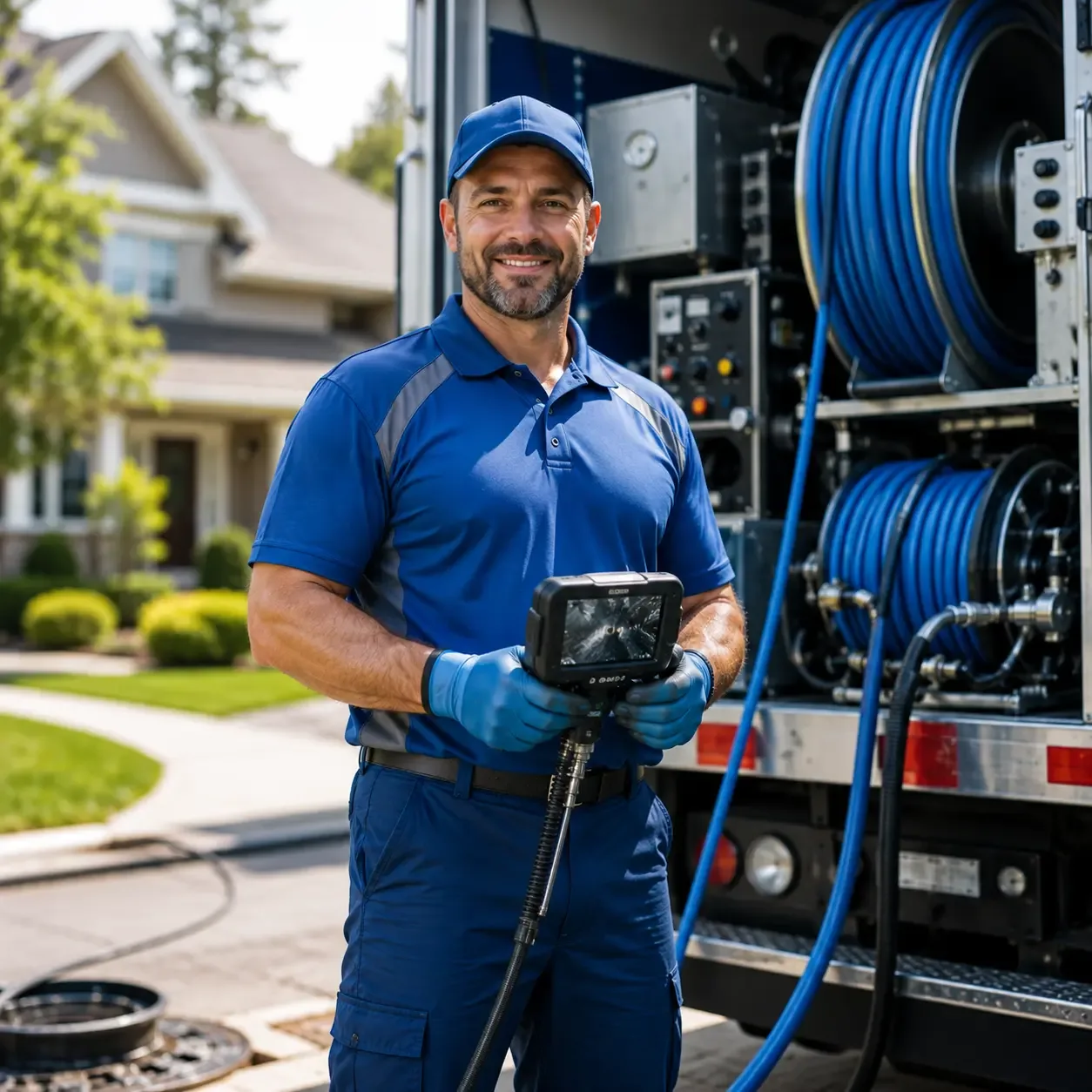 Local outdoor drain cleaning specialists in Hornbeck, LA